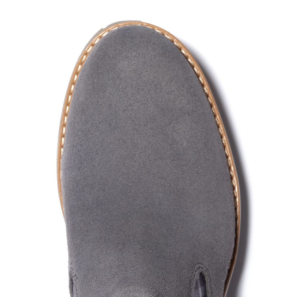 Botas Chelsea Feminino - Timberland Courmayeur Valley - OBWRT2931 - Cinzentas Escuro